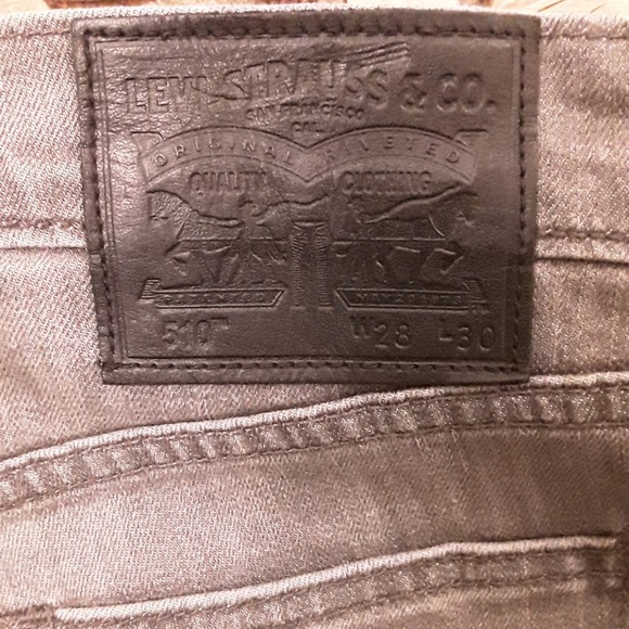 LEVI'S 510 GRAY - Picture 5 of 5